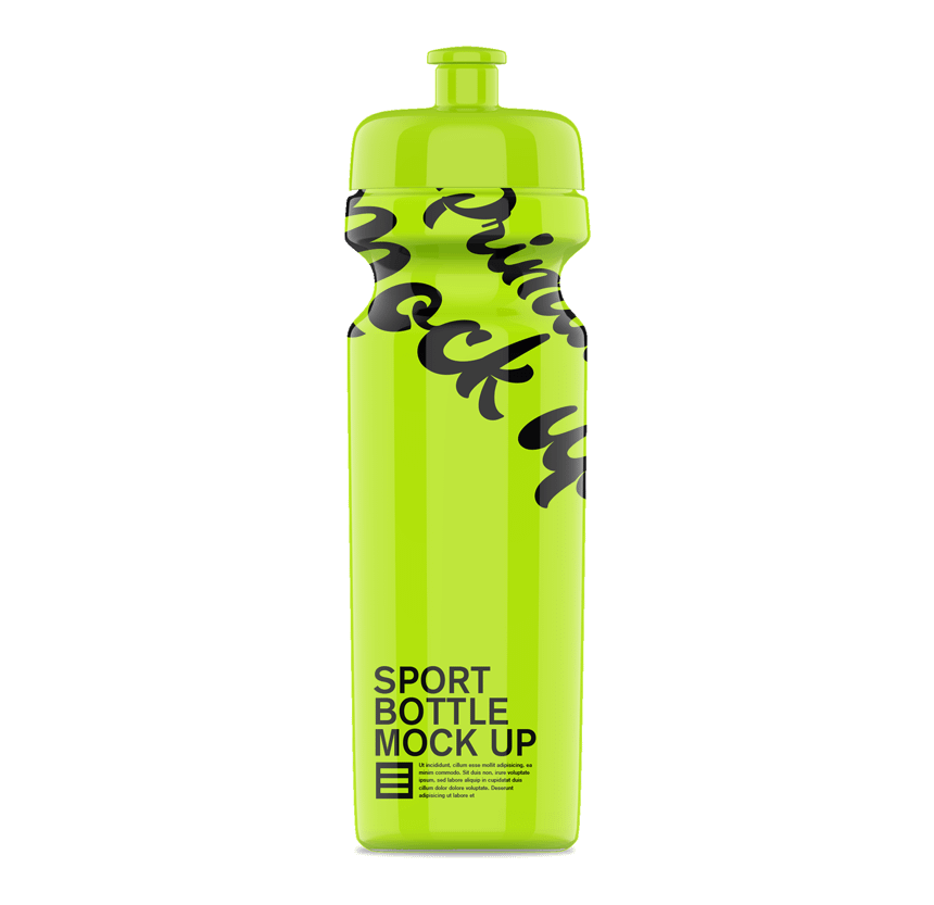 Download Free Sports Water Bottle Mockup - Mockupo