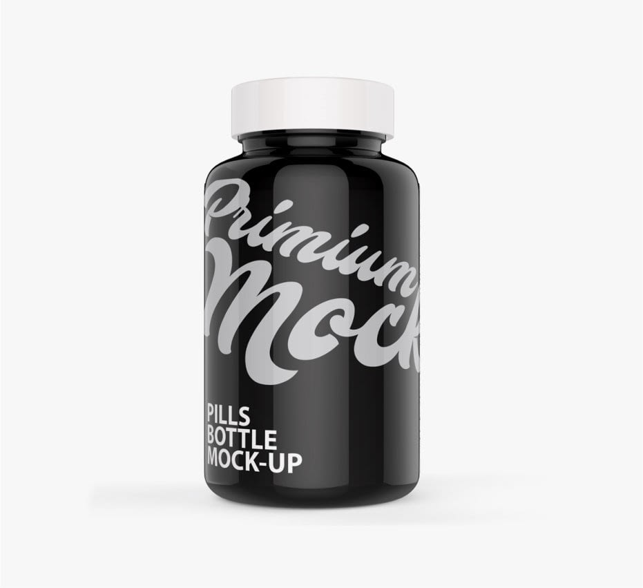Download Supplement Bottle Mockups Free & Paid - Mockupo