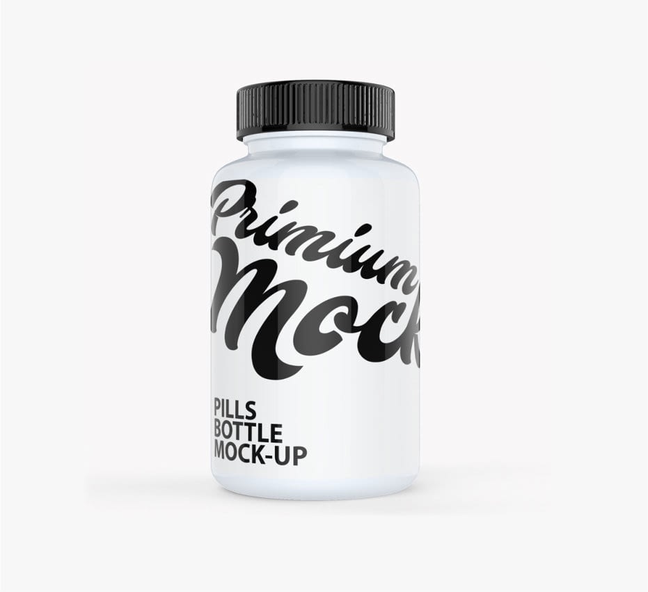 Download Free Supplement Bottle Mockup Download - Mockupo