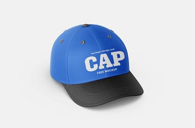 Free baseball cap mockup