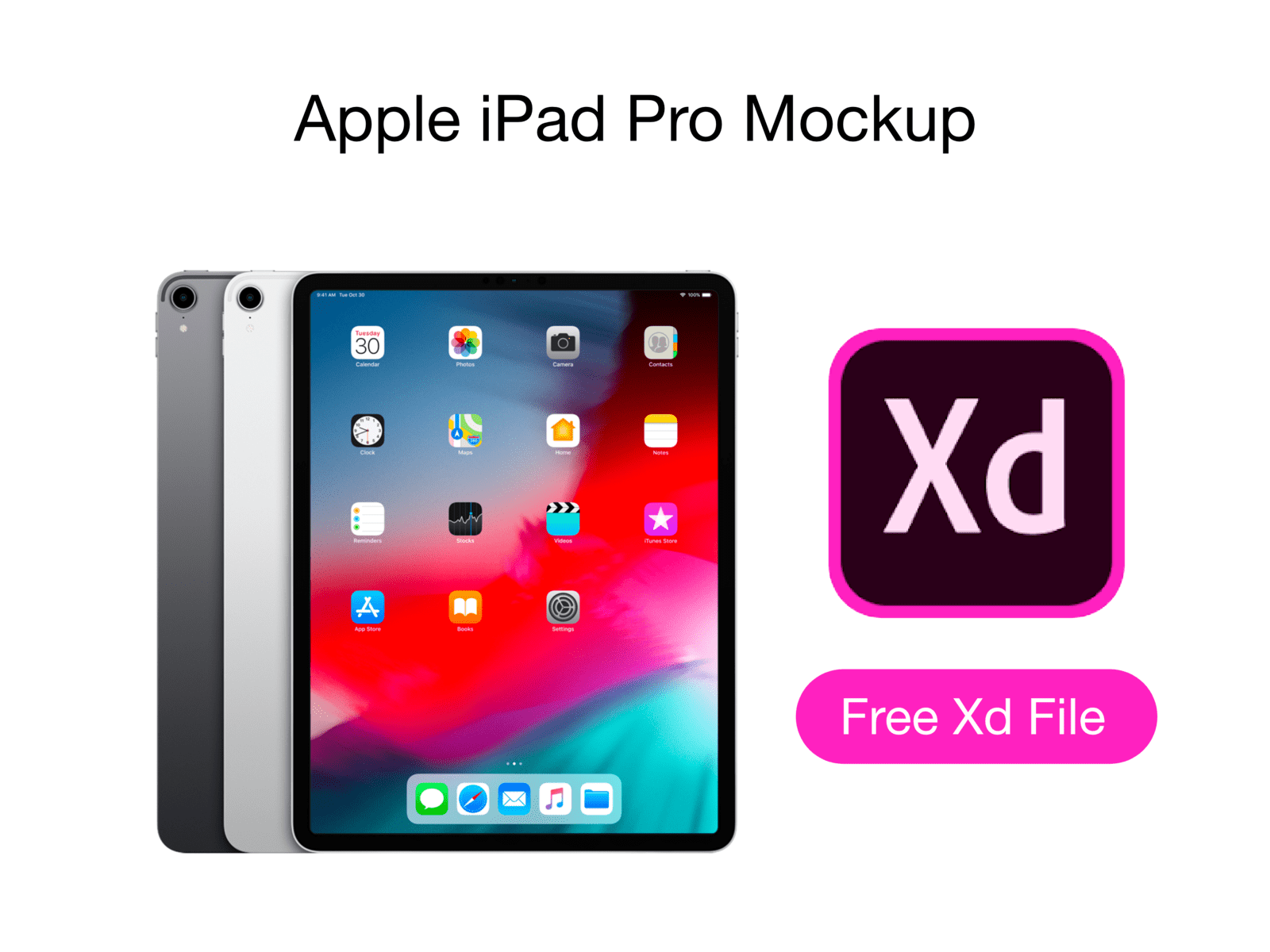 iPad Pro 2018 Mockup