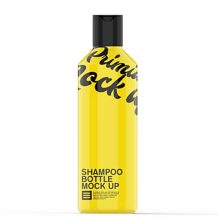 shampoo bottle free mockup