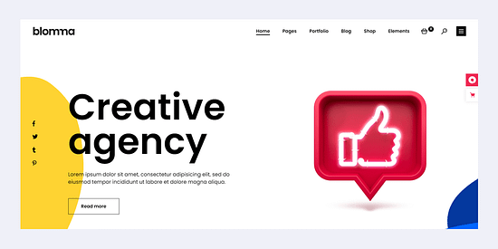 Best creative wordpress themes for logo designer.