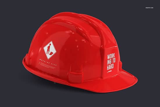 15+ Construction Helmet PSD Mockups