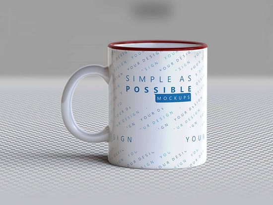 Free Photo-realistic Mug Mockup