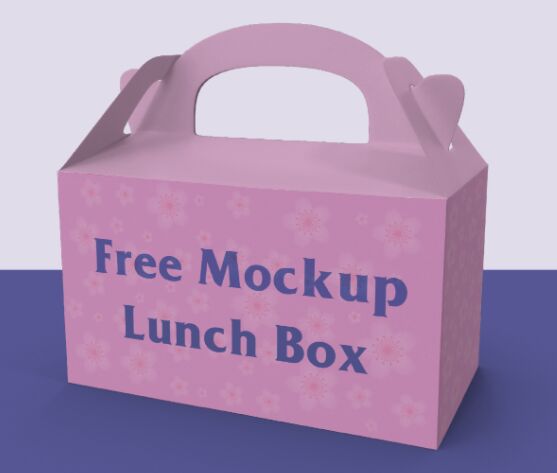 Lanch box Vector Mockup