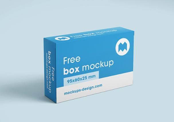 Pharma box Mockup