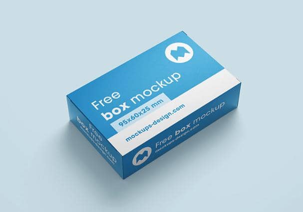 pharma box mockup