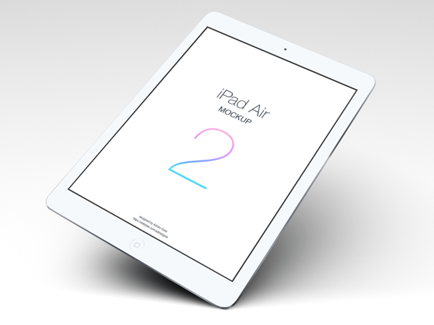 iPad Air 2 mockup